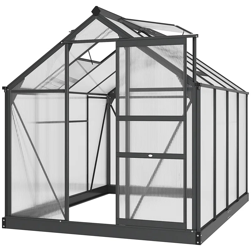 Arbe 6 Ft W X 8.5 Ft D Greenhouse