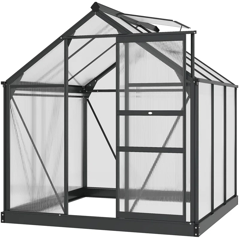 6 Ft W X 6 Ft. D Greenhouse