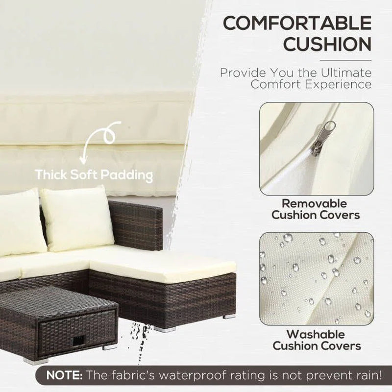 Rattan Sofa Set
