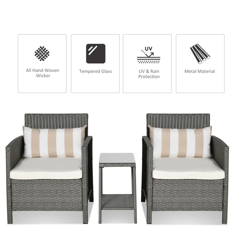 Rattan Sofa Set