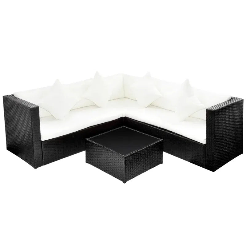Irthlingborough 5 Seater Rattan Corner Sofa Set
