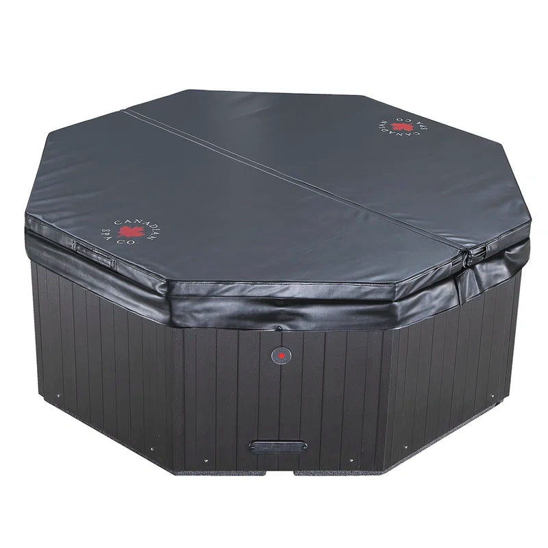 Canadian Spa Muskoka UV Hot Tub 6-Person 14-Jet with Blackout Insulation and UV Light Water Care