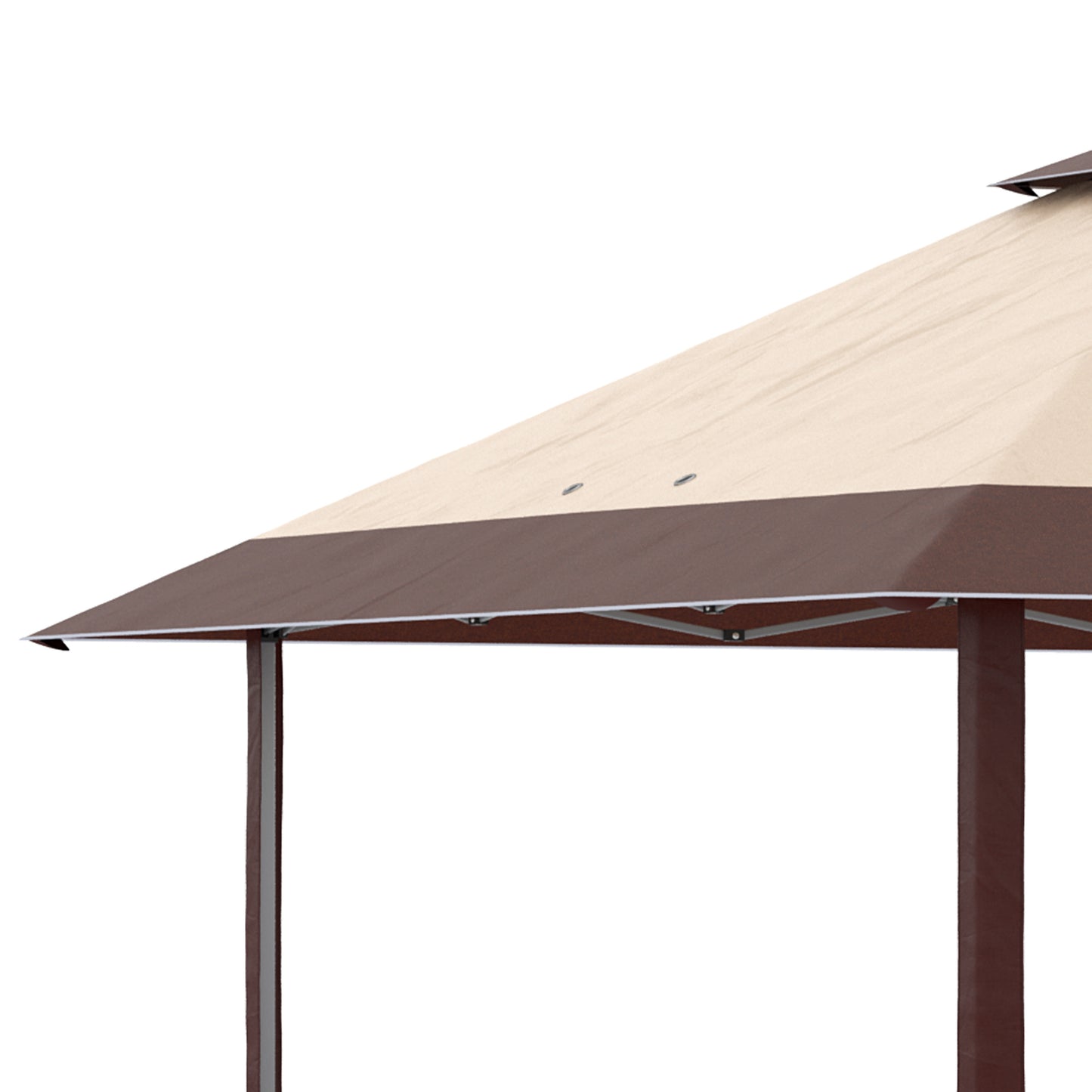 4 X 4M Outdoor Pop up Canopy Tent Gazebo W/ Steel Frame Adjustable Legs and Bag