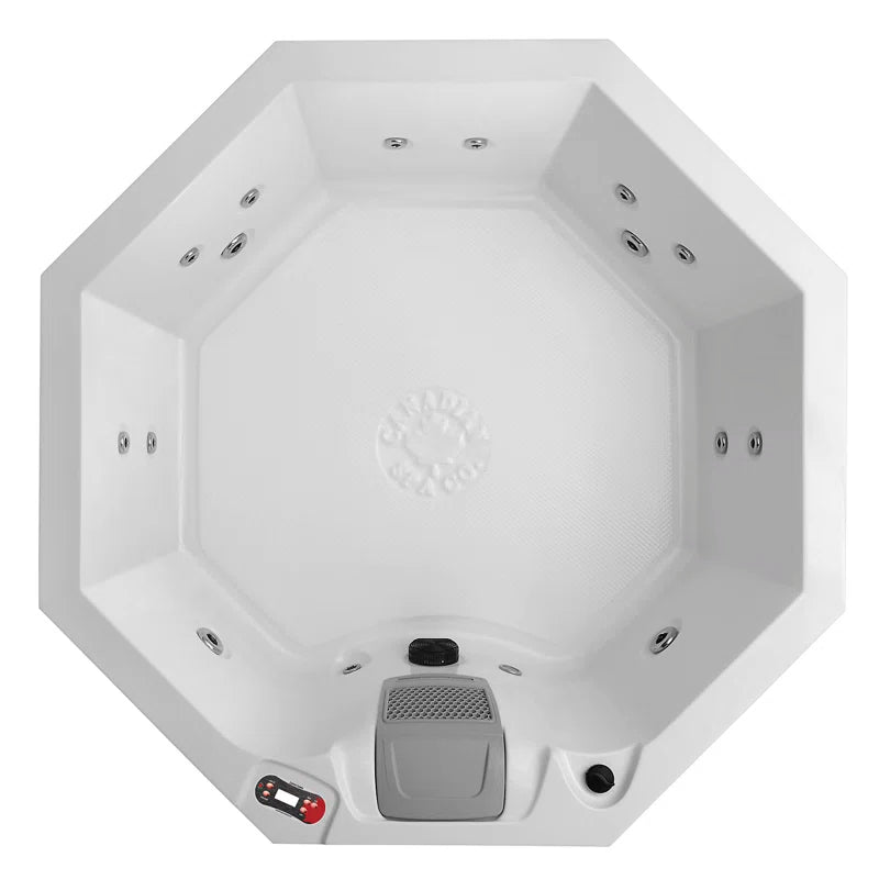 Canadian Spa Muskoka UV Hot Tub 6-Person 14-Jet with Blackout Insulation and UV Light Water Care