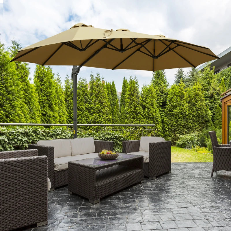 Outsunny 4.5 m Patio Parasol