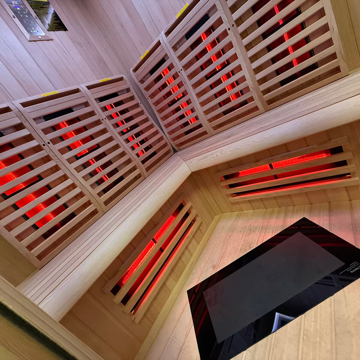 Insignia Luxury 4 Person Far Infrared Quadrant Indoor Sauna