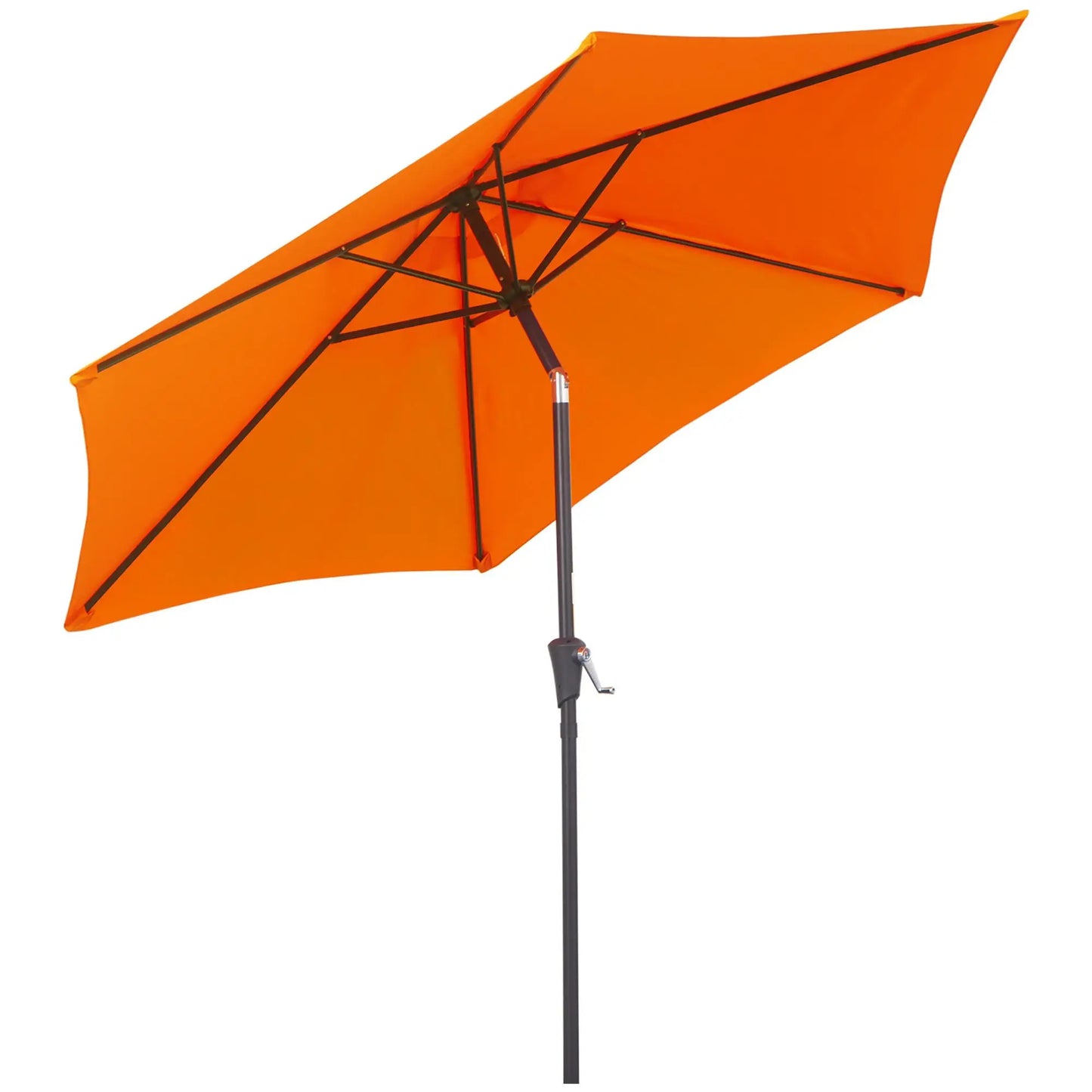 Outsunny 2.6M Garden Parasol Umbrella with Tilt