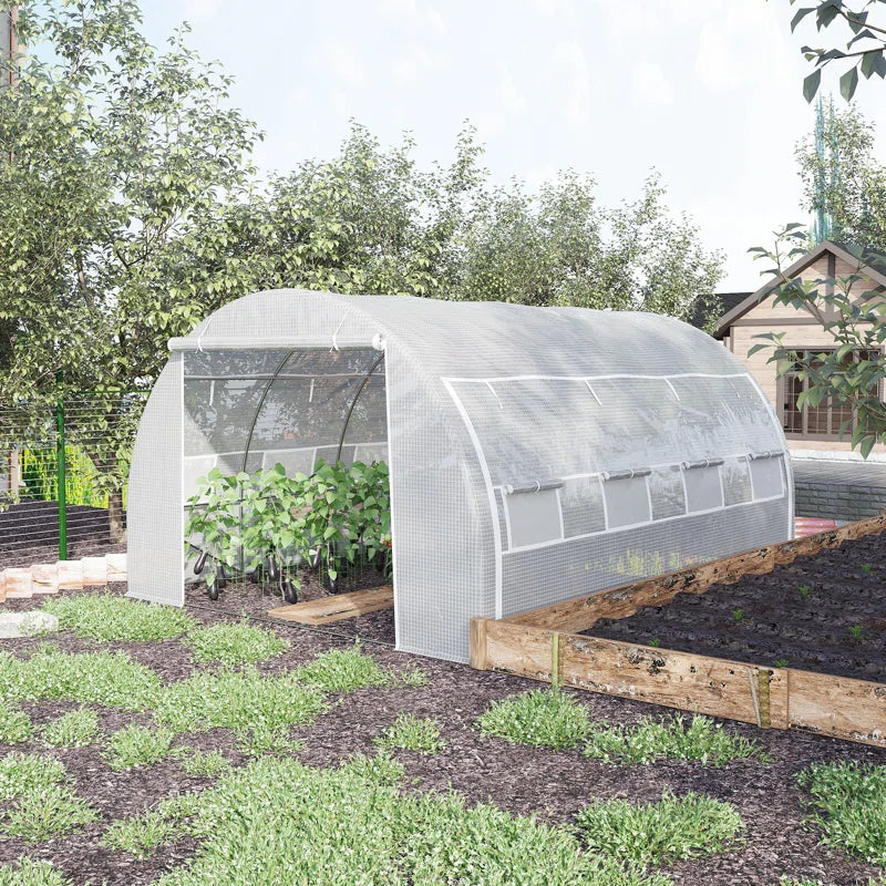 Arleane 32.5 Ft W X 25 Ft D Hobby Greenhouse