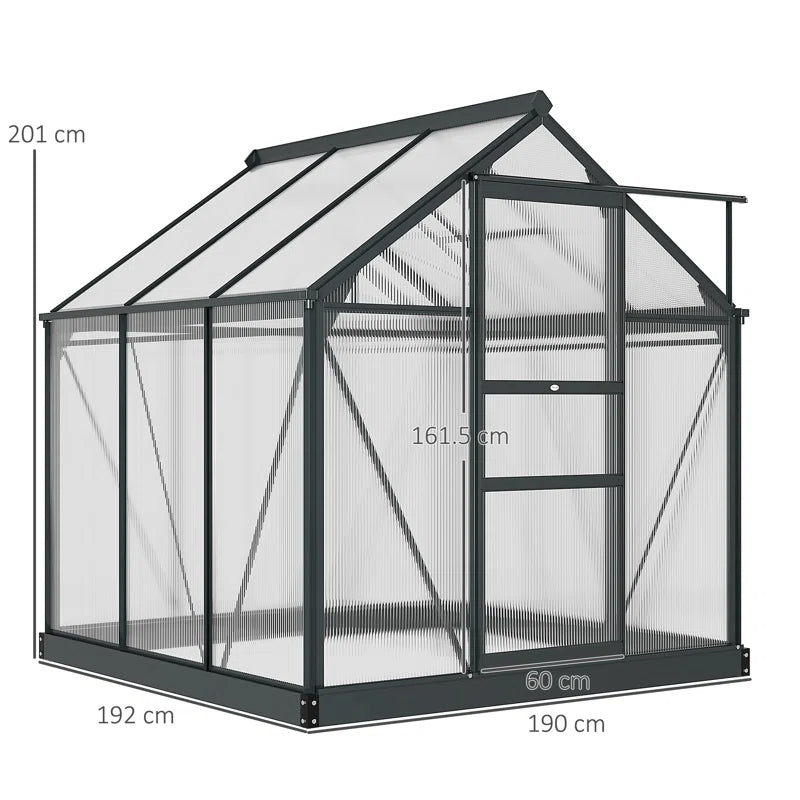 6 Ft W X 6 Ft. D Greenhouse
