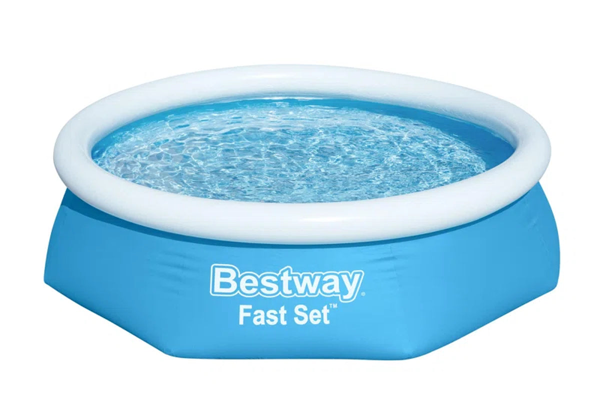 Bestway Fast Set Inflatable Swimming Pool round 244X66 Cm 57265