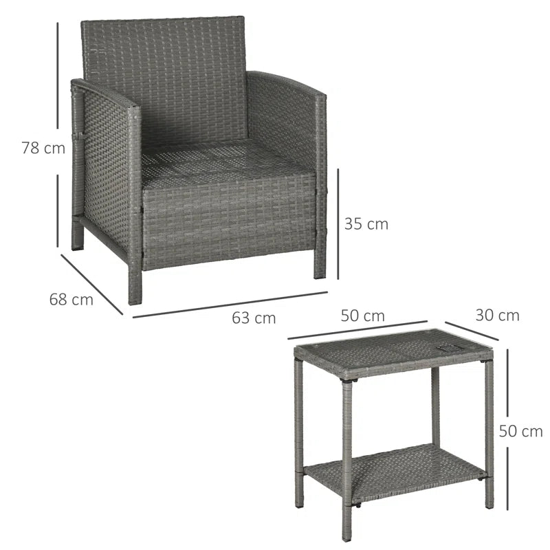Rattan Sofa Set