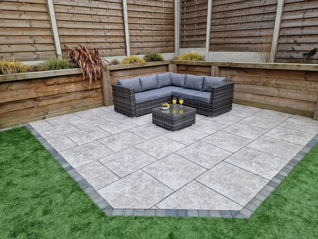 Oryana Rattan 4 - Person Seating Group with Cushions