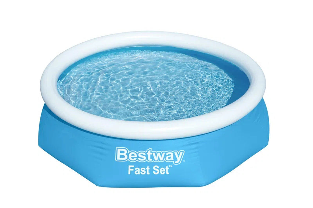 Bestway Fast Set Inflatable Swimming Pool round 244X66 Cm 57265