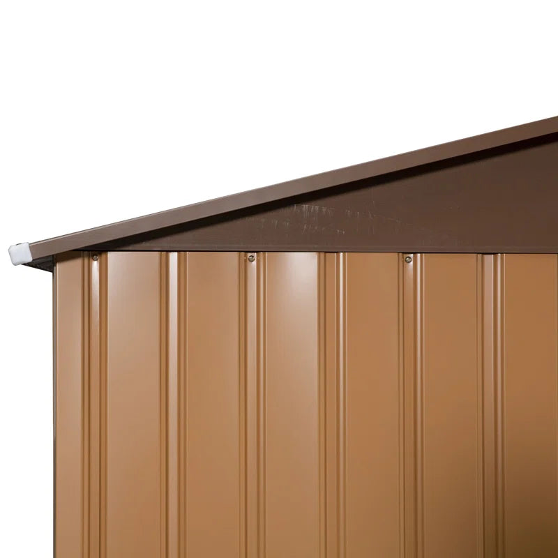 11 Ft. W X 13 Ft. D Metal Garden Shed