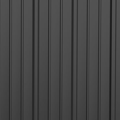 Outdoor Storage Shed Steel Garden Shed W/ Lockable Door for Garden
