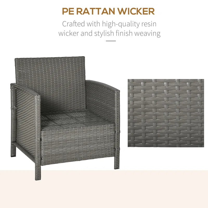 Rattan Sofa Set