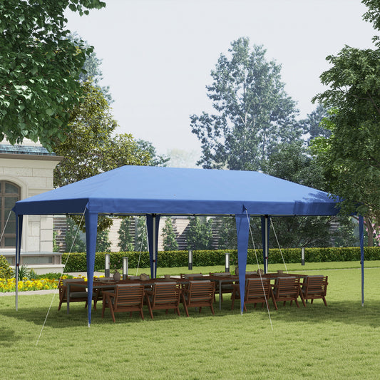 6 X 3M Garden Large Gazebo Canopy Waterproof Outdoor Party Tent Marquee