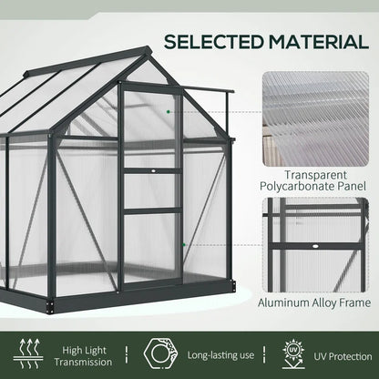 6 Ft W X 6 Ft. D Greenhouse