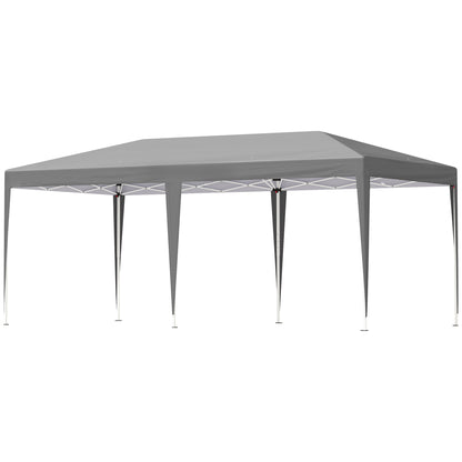 6 X 3M Garden Large Gazebo Canopy Waterproof Outdoor Party Tent Marquee