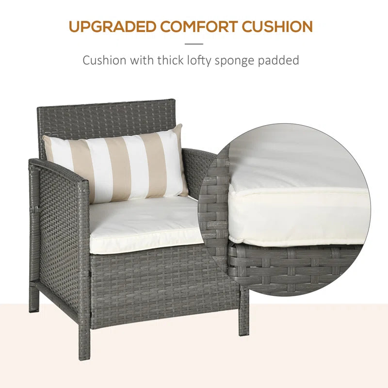 Rattan Sofa Set