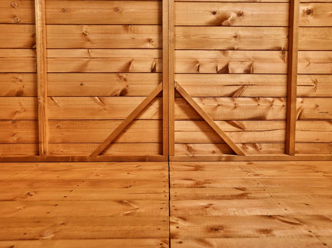 12 X 8Ft Timber Tongue & Groove Pent Summerhouse