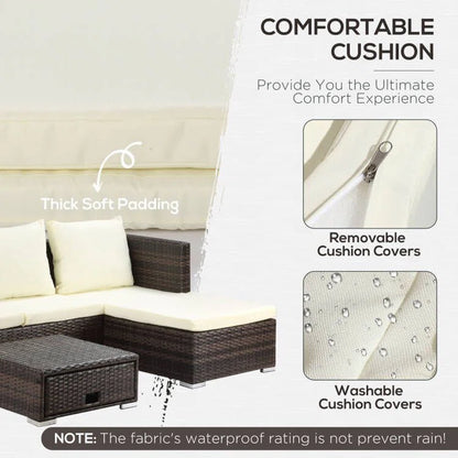 Rattan Sofa Set