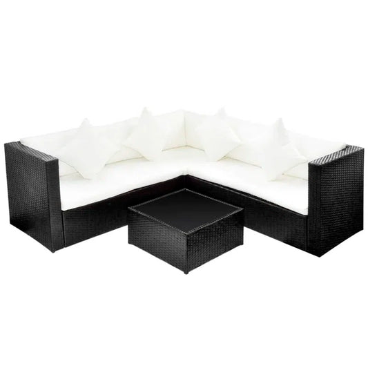 Irthlingborough 5 Seater Rattan Corner Sofa Set