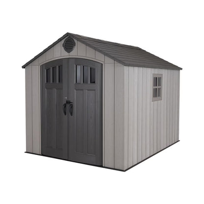 8Ft X 10Ft (2.4 X 3M) Wood Look Storage Shed - Model 60295U