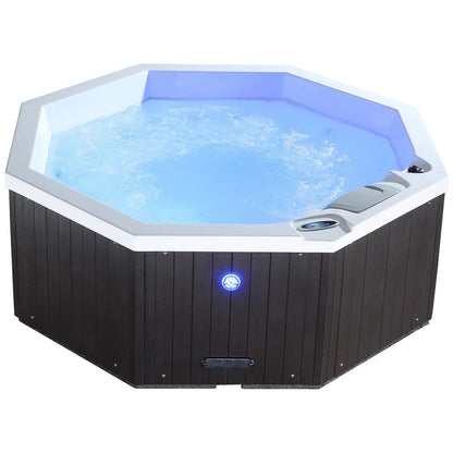 Canadian Spa Muskoka UV Hot Tub 6-Person 14-Jet with Blackout Insulation and UV Light Water Care