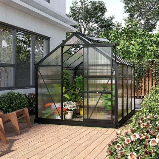 Arbe 6 Ft W X 8.5 Ft D Greenhouse