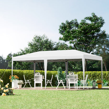 6 X 3M Garden Large Gazebo Canopy Waterproof Outdoor Party Tent Marquee