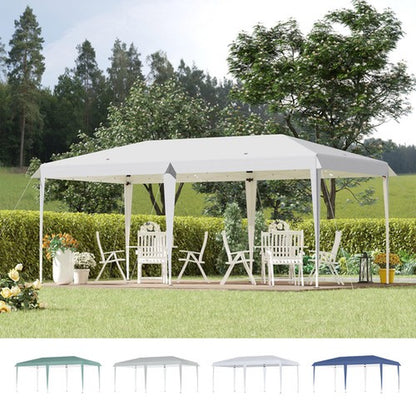 6 X 3M Garden Large Gazebo Canopy Waterproof Outdoor Party Tent Marquee