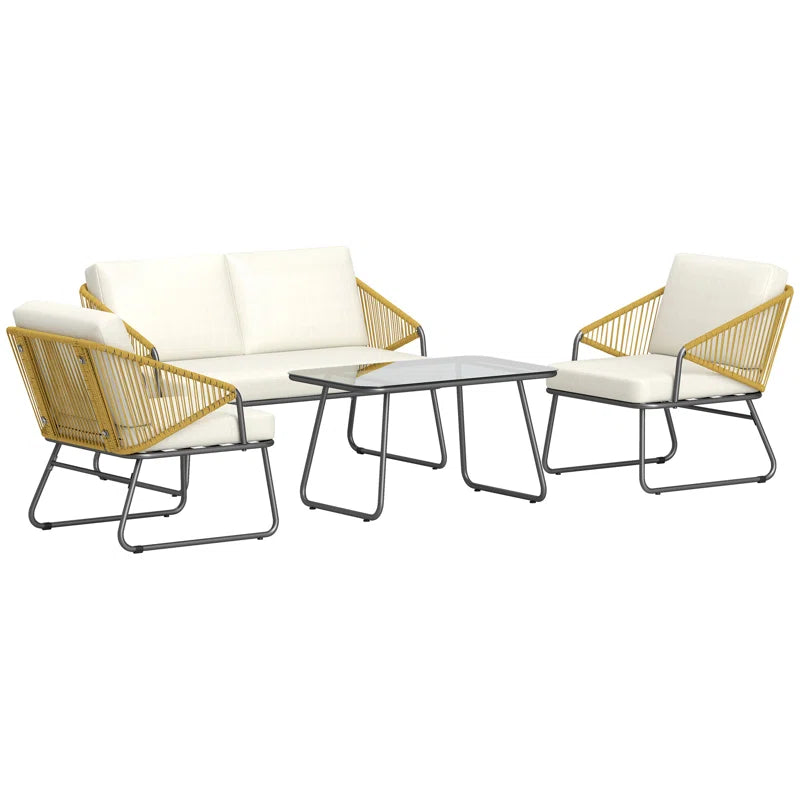 Rattan Sofa Set