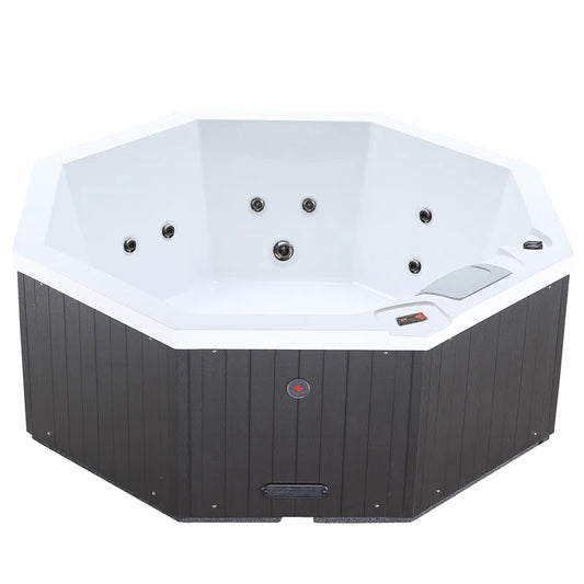 Canadian Spa Muskoka UV Hot Tub 6-Person 14-Jet with Blackout Insulation and UV Light Water Care