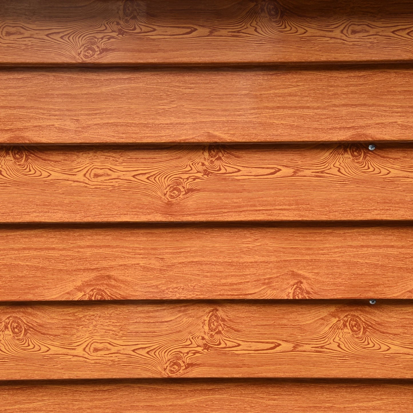 Garden Shed Tool Storage Overlap Construction Sliding Door Brown Wood Grain