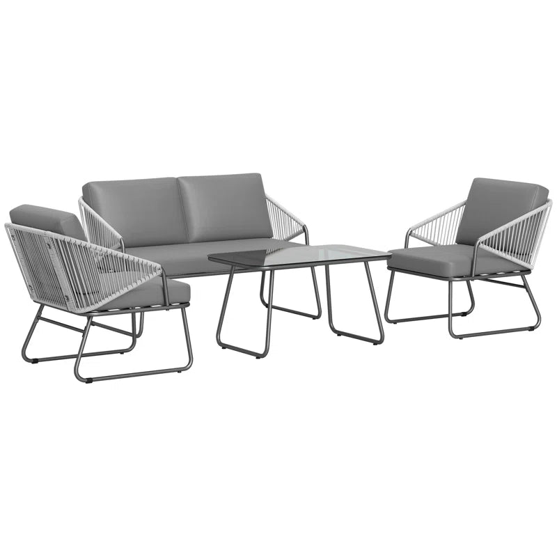 Rattan Sofa Set