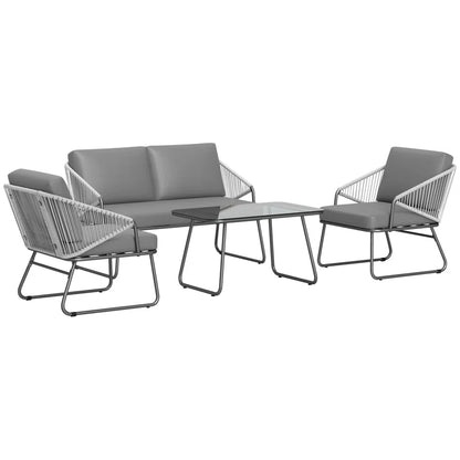Rattan Sofa Set