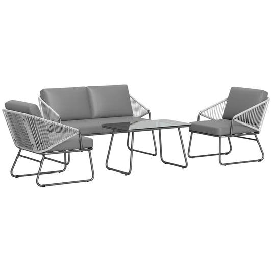 Rattan Sofa Set