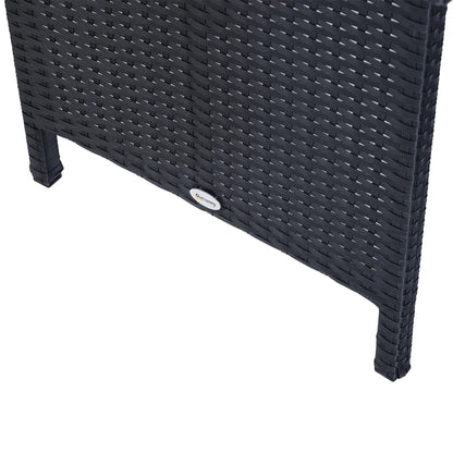 Outsunny 8-Seater Garden Rattan Furniture