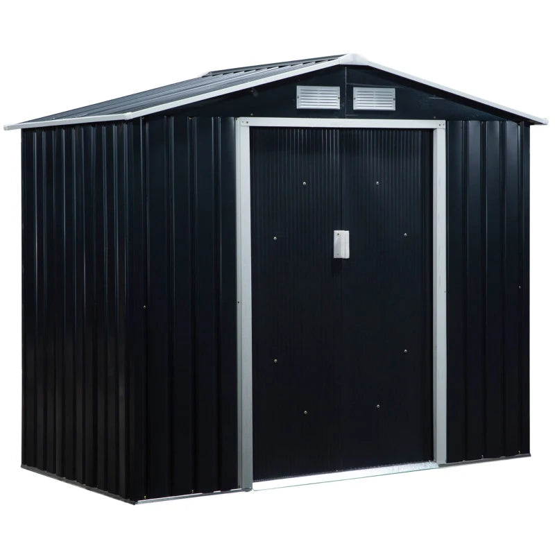 Outsunny 7 x 4ft Metal Garden Shed
