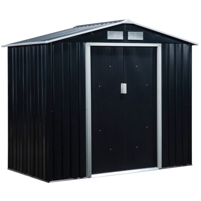 Outsunny 7 x 4ft Metal Garden Shed