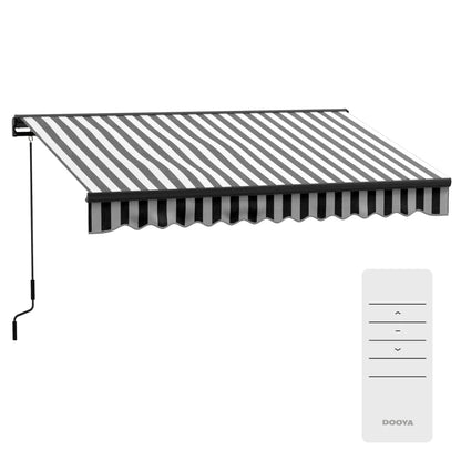 Outsunny 3 x 2m Aluminium Frame Electric Awning