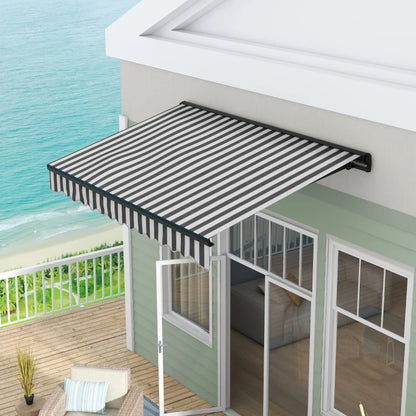 Outsunny 3 x 2m Aluminium Frame Electric Awning