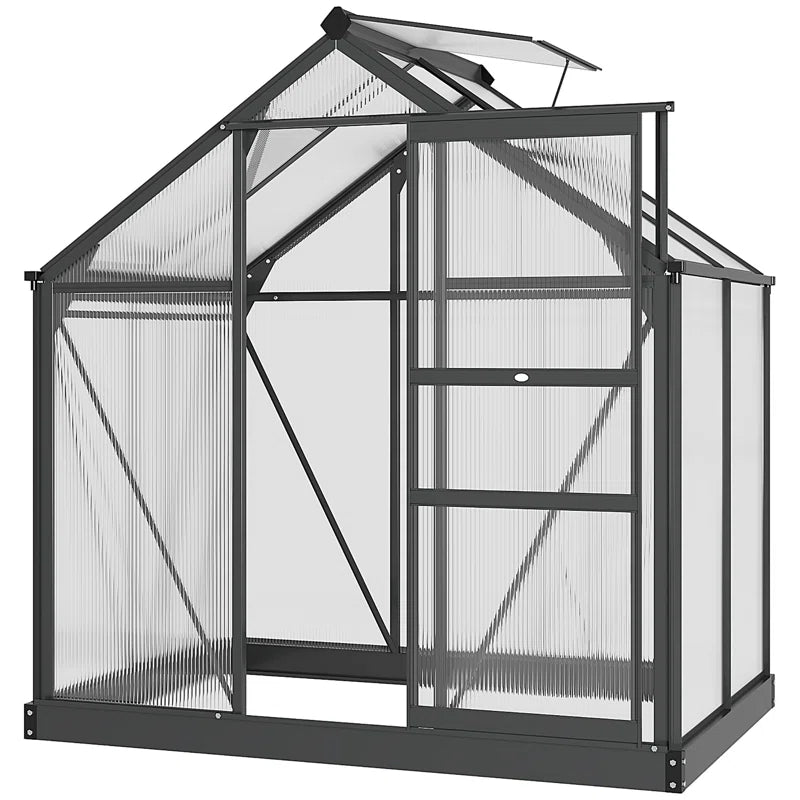 Annigje 6 Ft W X 4.5 Ft D Greenhouse