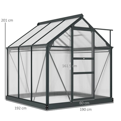 6 Ft W X 6 Ft. D Greenhouse