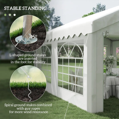 Outsunny 4m x 4m Garden Gazebo