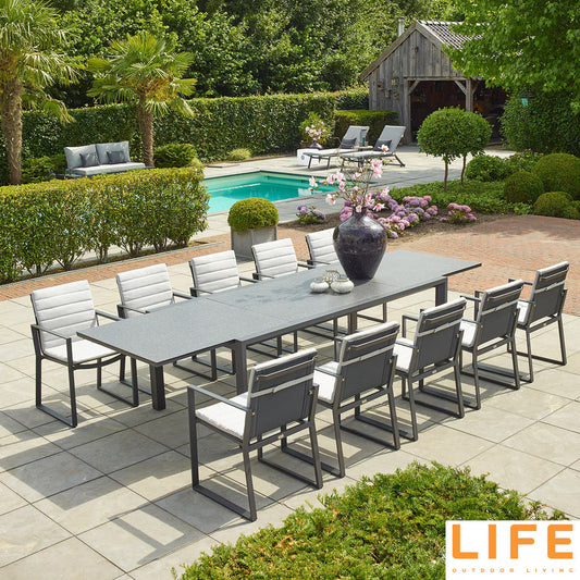 Barossa 11 Piece Extendable Dining Table Set