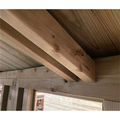 Taylorstown 15 Ft. W X 10 Ft. D Solid Wood Garden Shed