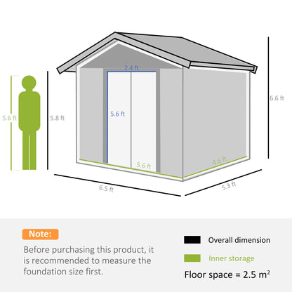Garden Shed Tool Storage Overlap Construction Sliding Door Brown Wood Grain