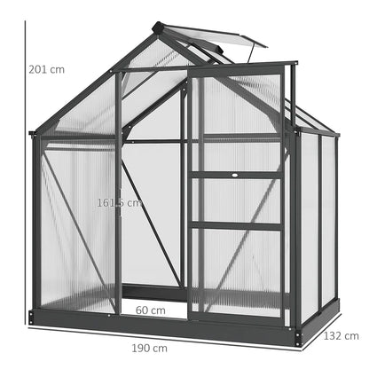 Annigje 6 Ft W X 4.5 Ft D Greenhouse